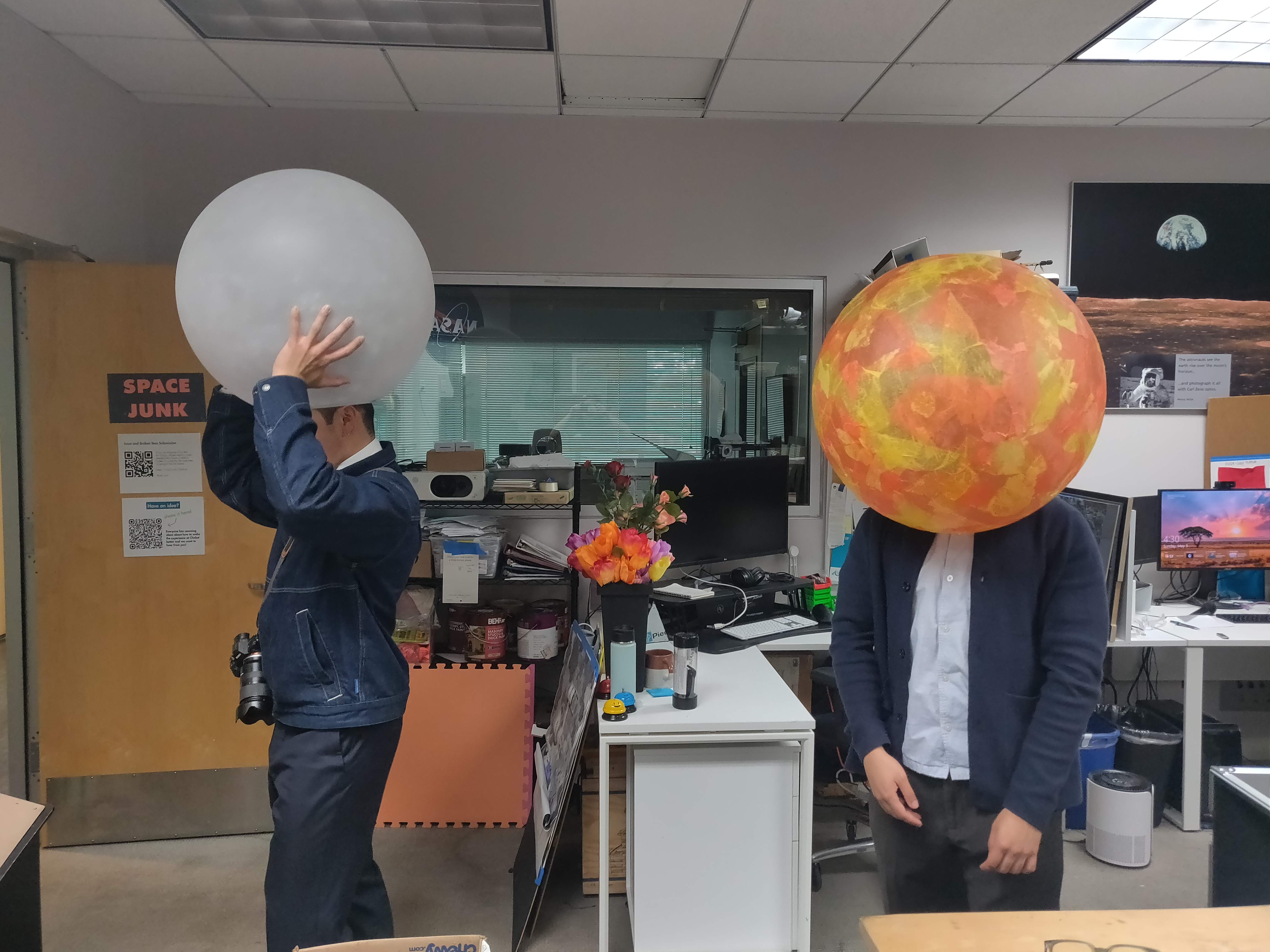 Multi Touch Projected Sphere Surface